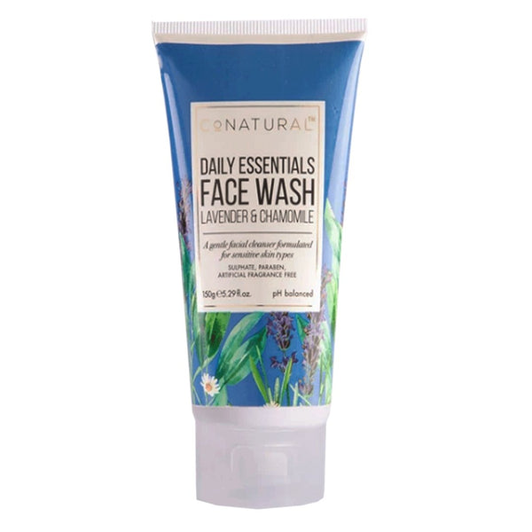 Daily Essentials Face Wash Lavender & Chamomile, 150g - CoNatural - My Vitamin Store