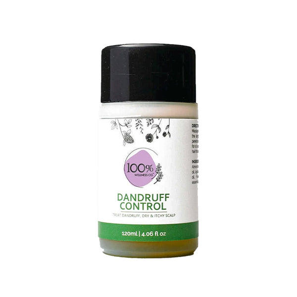 Dandruff Control Hair Oil - 100% Wellness Co - My Vitamin Store