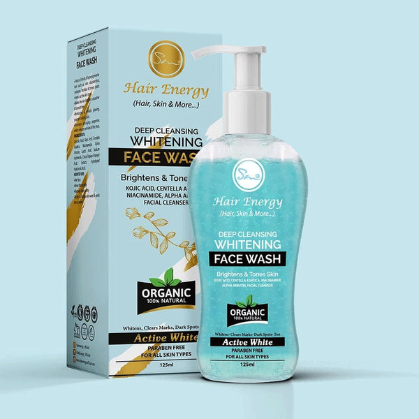 Deep Cleansing Whitening Face Wash, 125ml - Hair Energy - My Vitamin Store