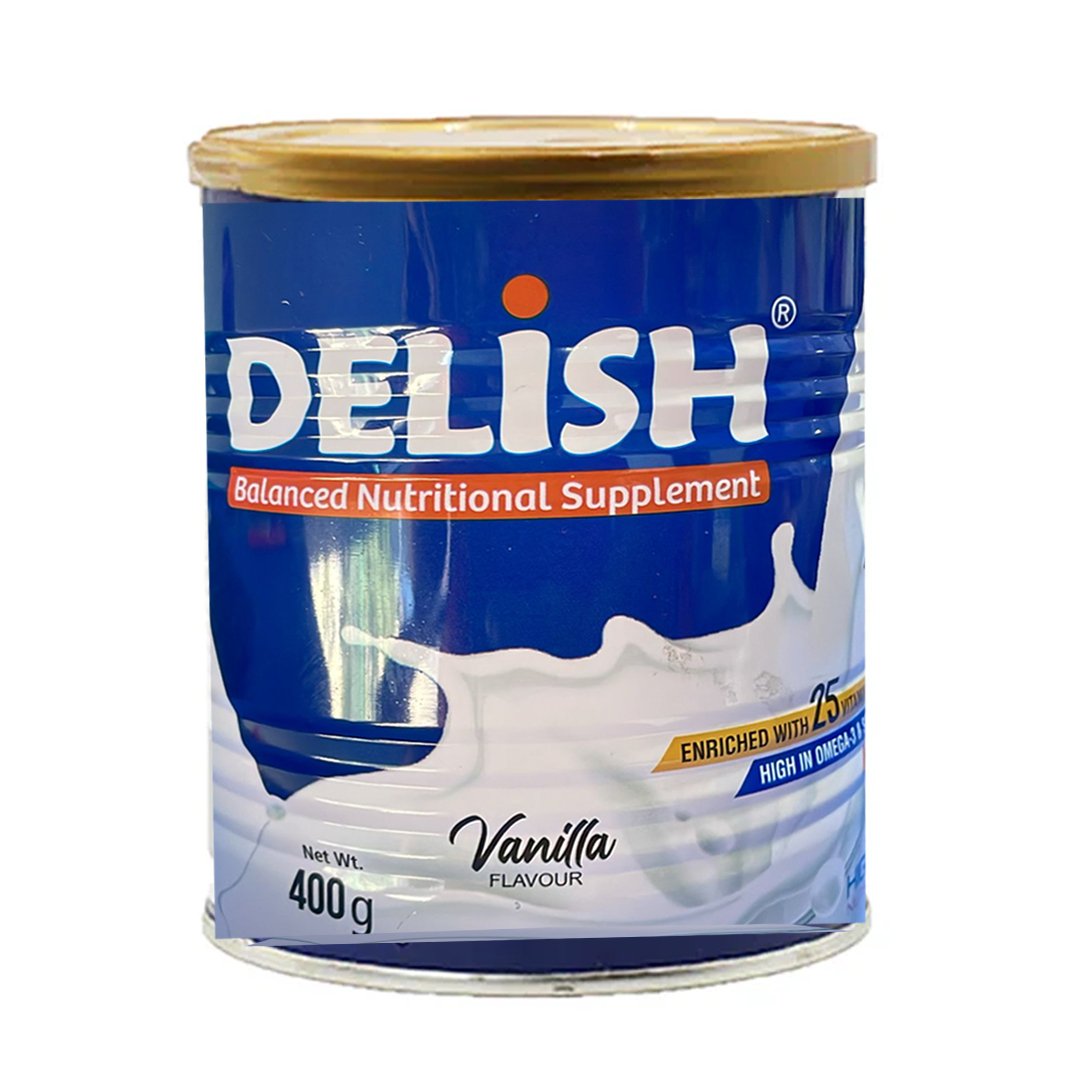 Edelish Buy Goldsheff Delish (Vanilla), 400g Online in Pakistan | My Vitamin Store