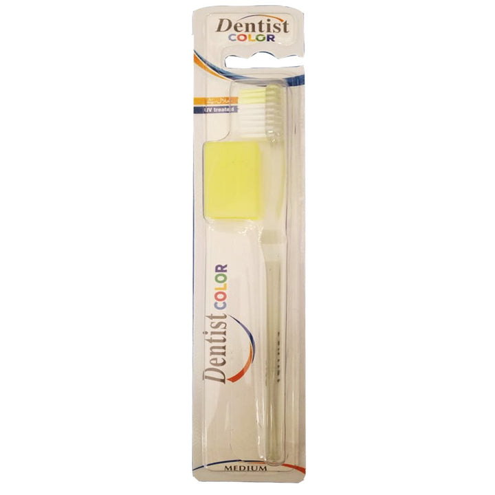 Dentist Color Medium Toothbrush (Green) - My Vitamin Store