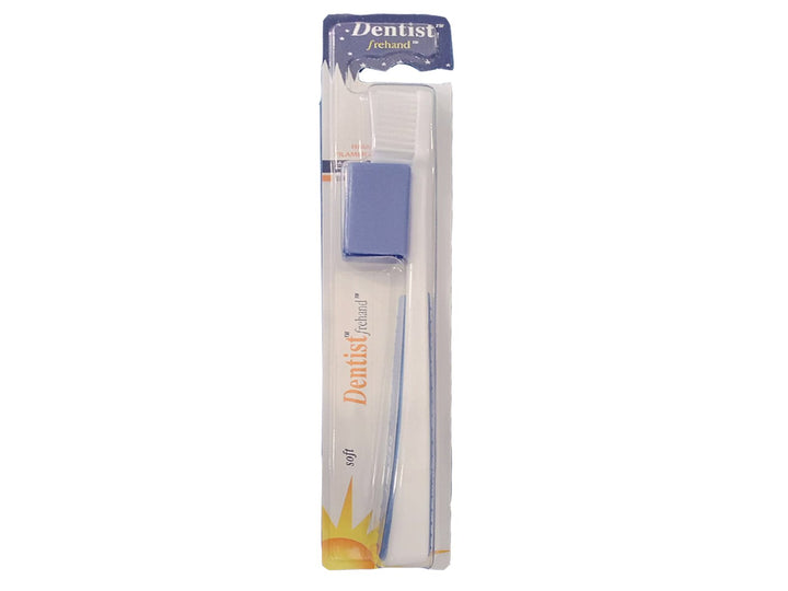 Dentist Frehand Soft Toothbrush (Blue) - My Vitamin Store