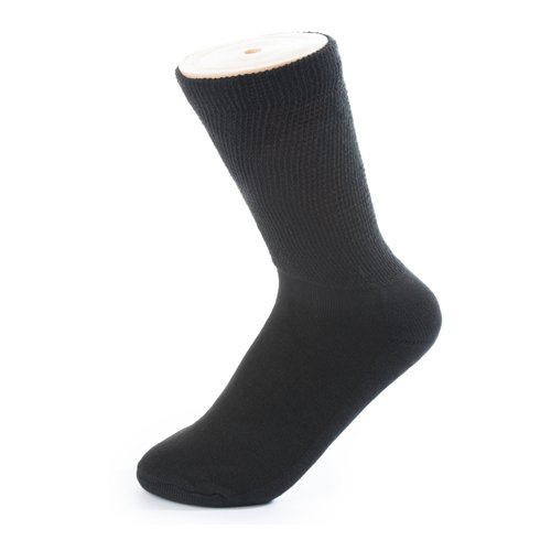Diabetic Socks Black (Size 9 to 11) - Sockoye - My Vitamin Store