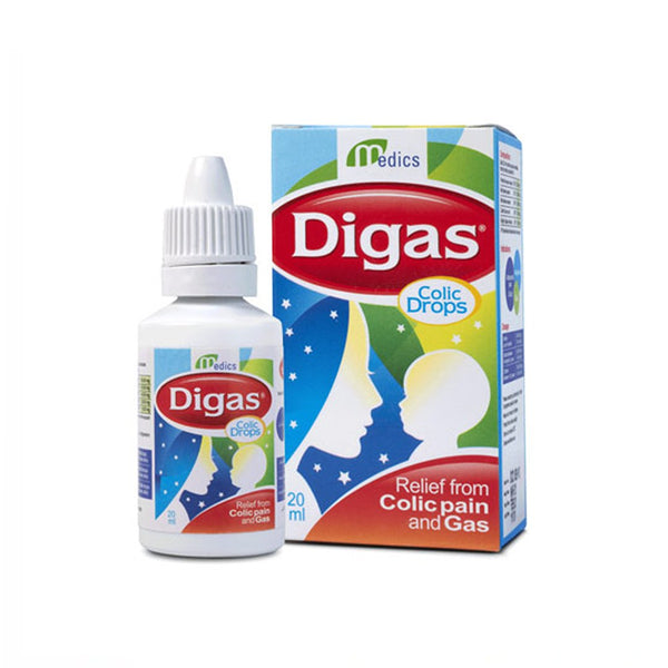 Digas Colic Drops, 20ml - Medics - My Vitamin Store