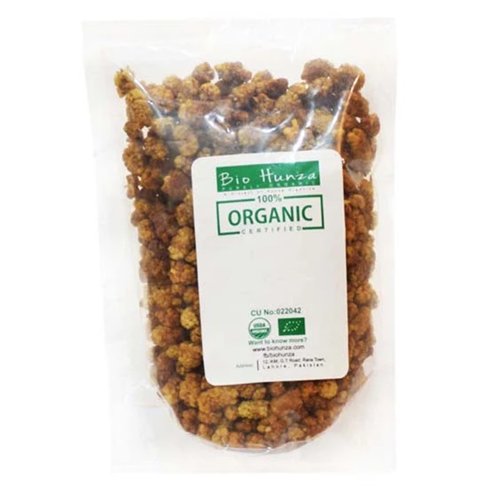 Dried Mulberries 100% Organic, 350g - Bio Hunza - My Vitamin Store