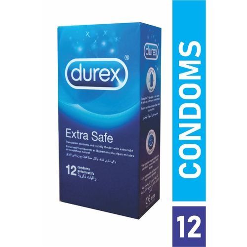 Durex Extra Safe Condoms, 12 Ct - My Vitamin Store