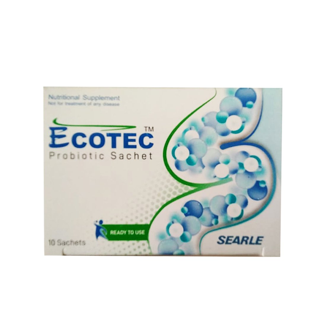 Probiotic Scheet Buy Ecotec Probiotic Sachet, 10 Ct Online in Pakistan | My Vitamin ...