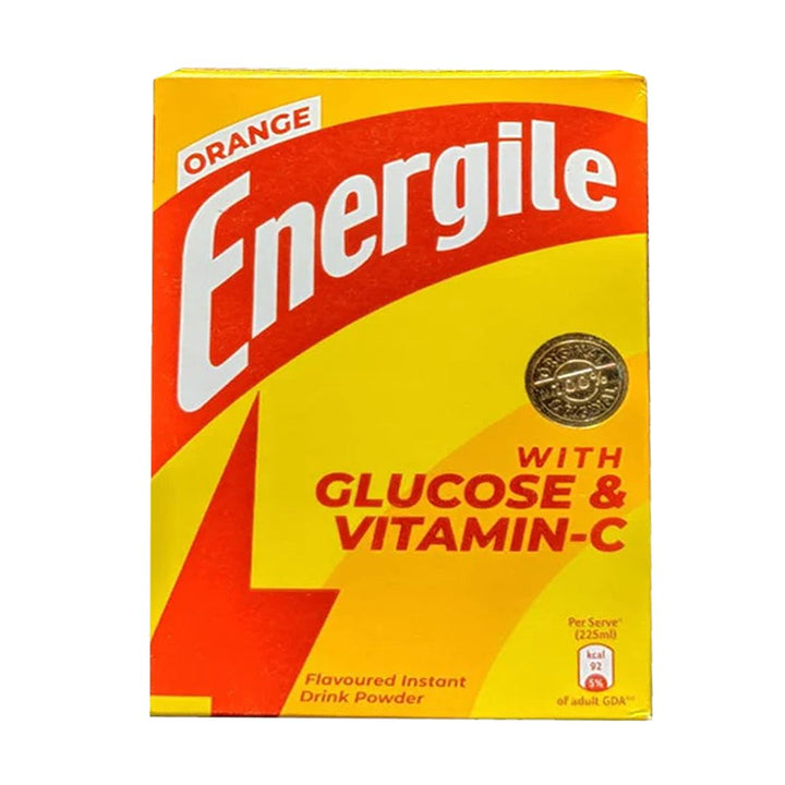 Buy Energile Orange Energy Drink Powder with Glucose & Vitamin C, 400g