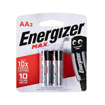 Energizer Max AA Batteries, 2 Ct - My Vitamin Store