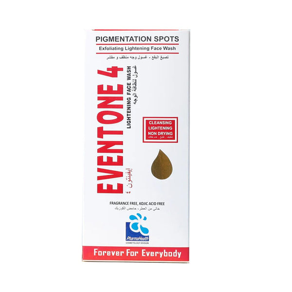 Eventone 4 Lightening Face Wash, 100ml - Pharma Health - My Vitamin Store