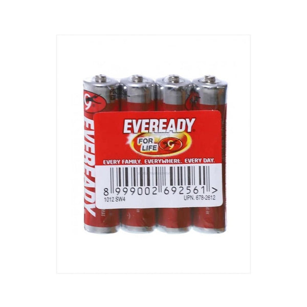 EVEREADY 1012 SW4 Heavy Duty AAA Batteries, 4 Ct - My Vitamin Store