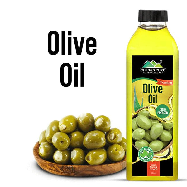 Extra Virgin Olive Oil, 500ml - Chiltan Pure - My Vitamin Store