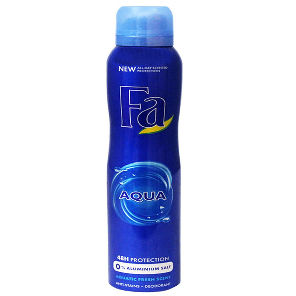 Fa Aqua Women Fresh Scent Deodorant Spray, 200ml - My Vitamin Store