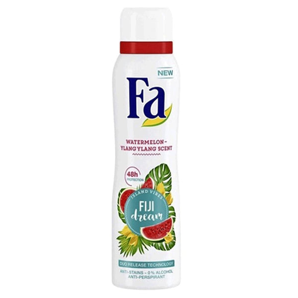 Fa Fiji Dream Watermelon Ylang Ylang Scent Antiperspirant Spray, 200ml - My Vitamin Store