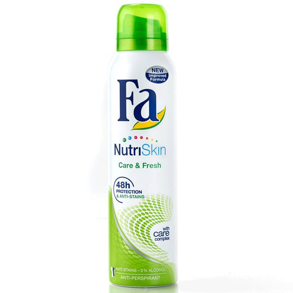 Fa Nutri Skin Care & Fresh Men Antiperspirant Spray, 200ml - My Vitamin Store