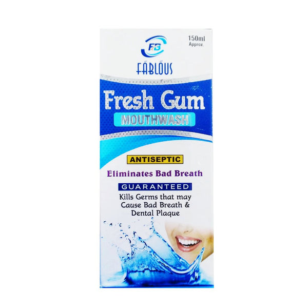 Fablous Fresh Gum Antiseptic Mouthwash, 150ml - My Vitamin Store