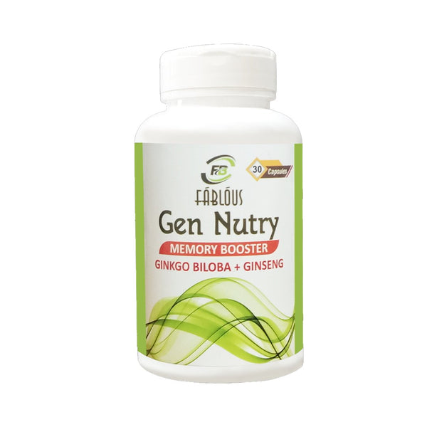 Fablous Gen Nutry Memory Booster, 30 Ct - My Vitamin Store