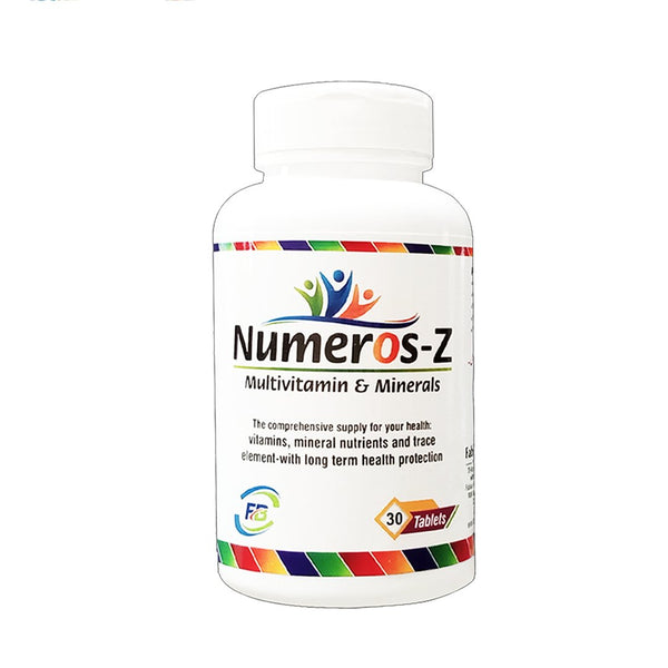 Fablous Numeros-Z Multivitamin & Minerals, 30 Ct - My Vitamin Store