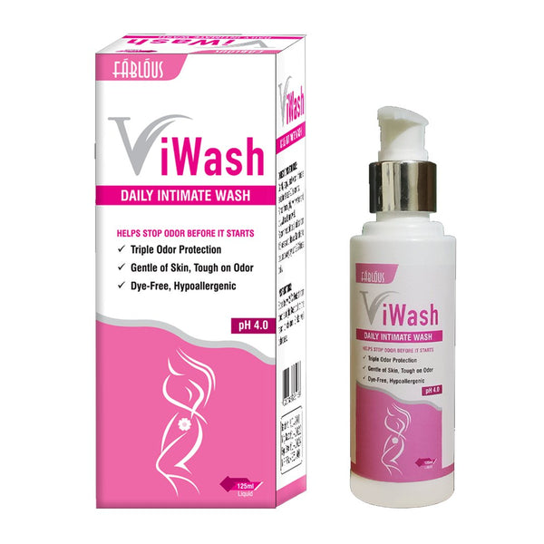 Fablous ViWash Daily Intimate Wash, 125ml - My Vitamin Store