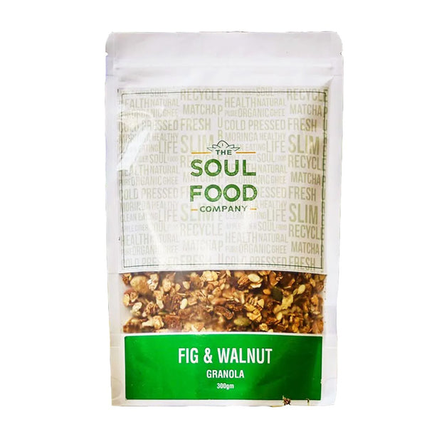 Fig & Walnut Granola 300g - The Soul Food Company - My Vitamin Store