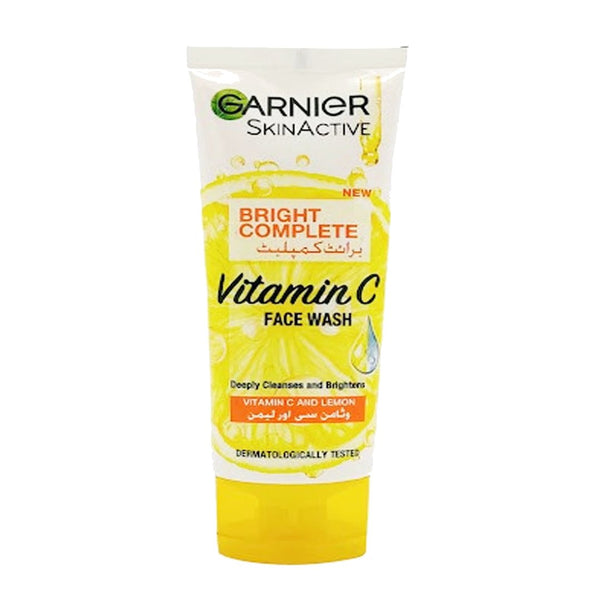 Garnier Bright Complete Vitamin C Face Wash, 50ml - My Vitamin Store