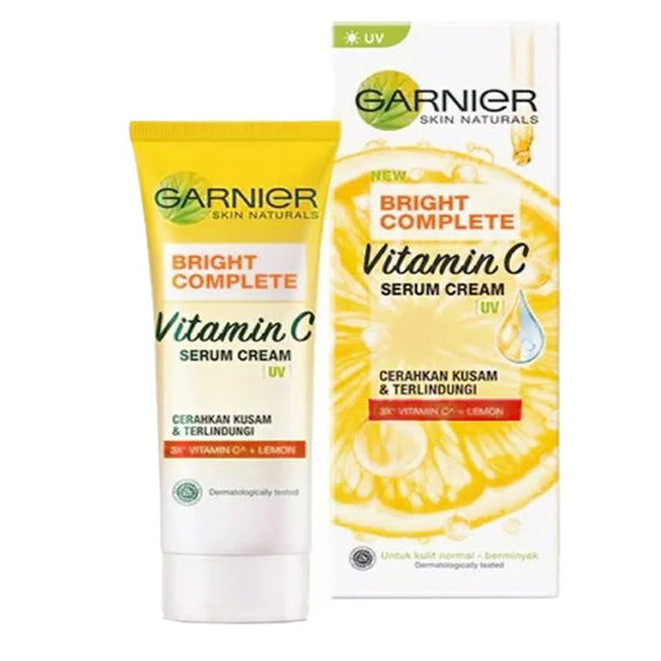 Garnier Bright Complete Vitamin C Serum Cream UV, 40ml - My Vitamin Store