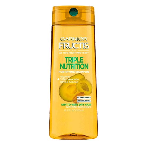 Garnier Fructis Triple Nutrition Fortifying Shampoo, 370ml - My Vitamin Store