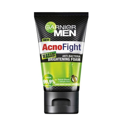 Garnier Men AcnoFight Anti-Bacteria Brightening Foam, 100ml - My Vitamin Store