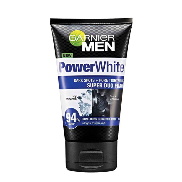 Garnier Men Power White Super Duo Foam, 100ml - My Vitamin Store