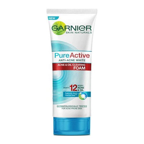 Garnier Pure Active Acne & Oil Clearing Foam, 100ml - My Vitamin Store