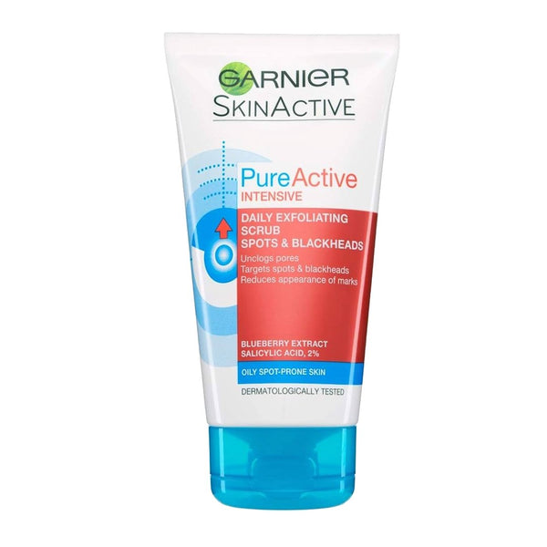 Garnier Pure Active Intensive Daily Exfoliating Scrub, 150ml - My Vitamin Store