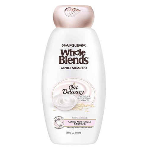 Garnier Whole Blends Gentle Shampoo with Oat Delicacy, 370ml - My Vitamin Store