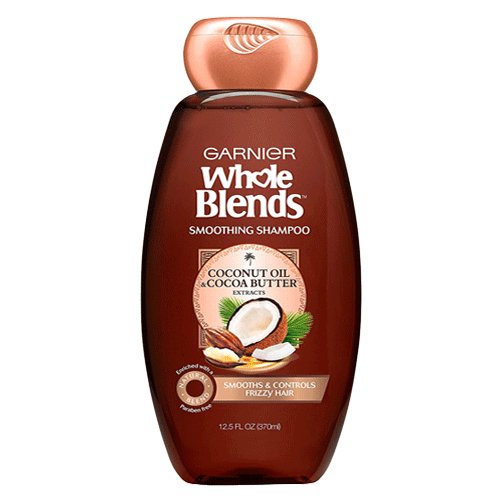Garnier Whole Blends Smoothing Shampoo with Coconut Oil & Cocoa Butter, 370ml - My Vitamin Store