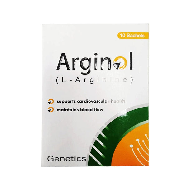 Genetics Arginol, 10 Sachets - My Vitamin Store
