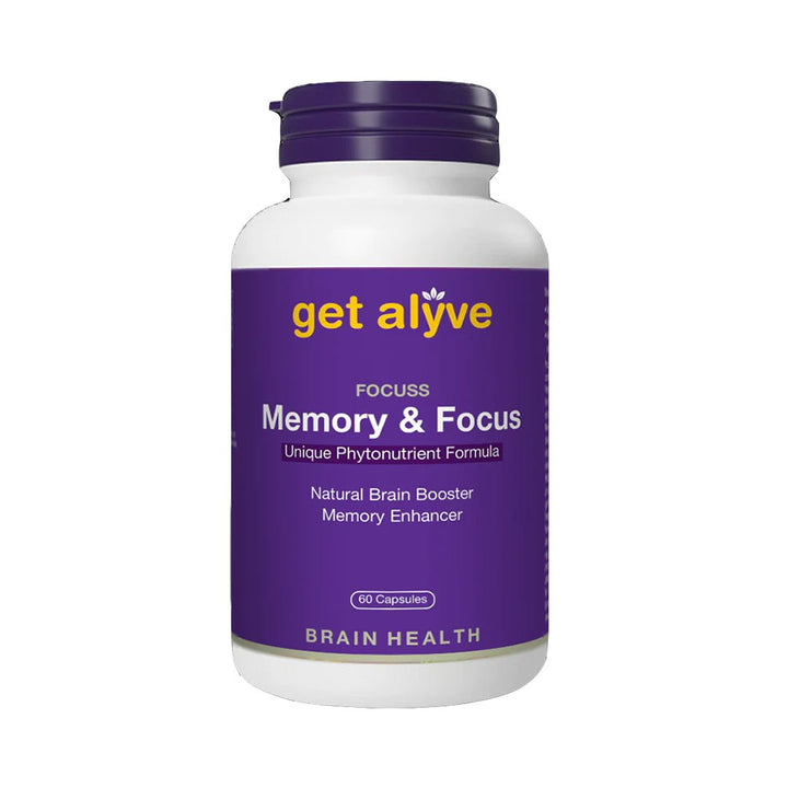 Get Alyve Memory & Focus (Focuss), 60 Ct - My Vitamin Store