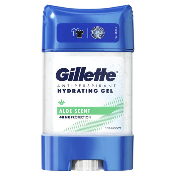 Gillette 48H Antiperspirant & Hydrating Gel Aloe Scent, 70ml - My Vitamin Store