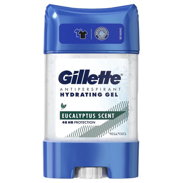 Gillette 48H Antiperspirant & Hydrating Gel Eucalyptus Scent, 70ml - My Vitamin Store