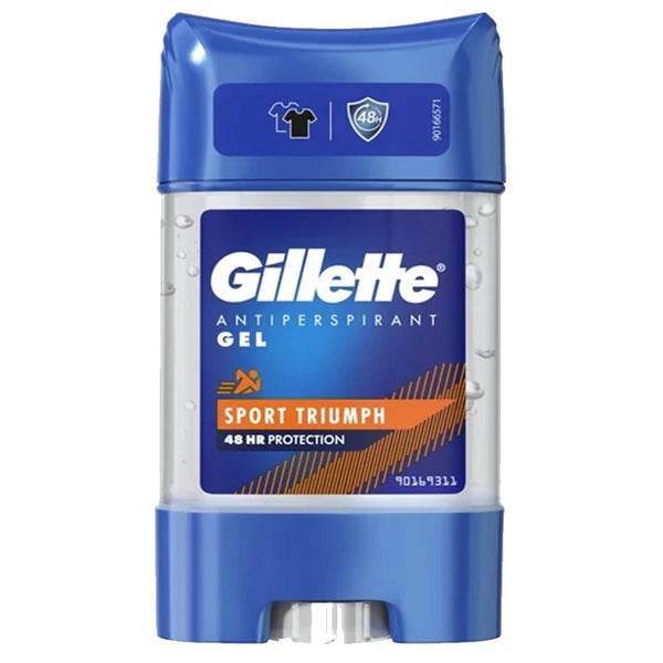 Gillette Antiperspirant Gel Sport Triumph 48H Protection, 70ml - My Vitamin Store