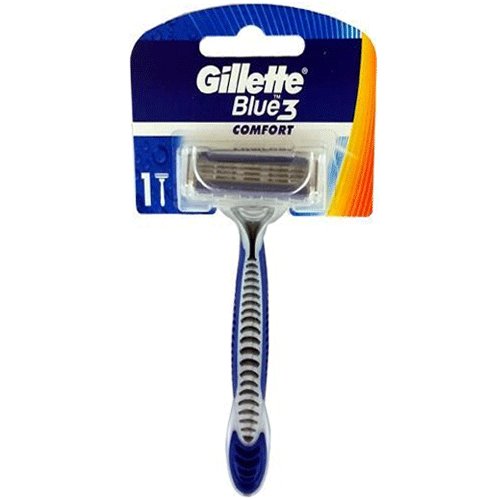 Gillette Blue 3 Comfort Disposable Razor, 1 Ct - My Vitamin Store