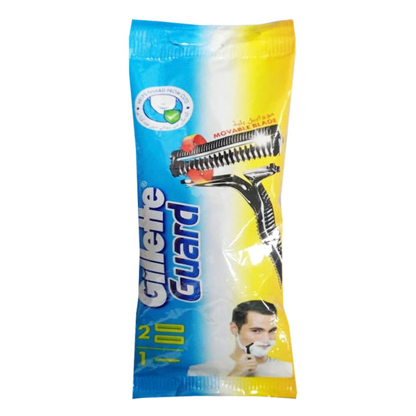 Gillette Guard Movable Blade Razor with 1 Extra Blade - My Vitamin Store