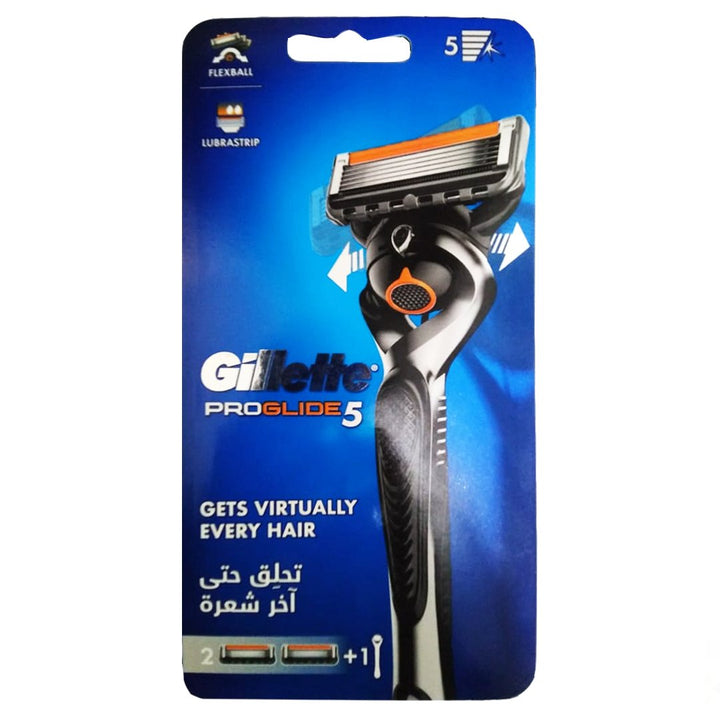 Gillette Proglide5 Men's Razor with 1 Extra Blade Refill - My Vitamin Store