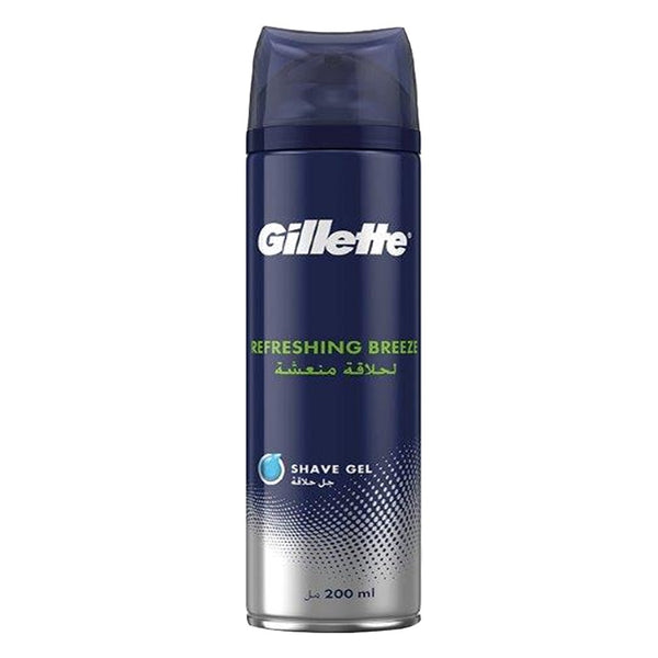 Gillette Refreshing Breeze Shave Gel, 200ml - My Vitamin Store