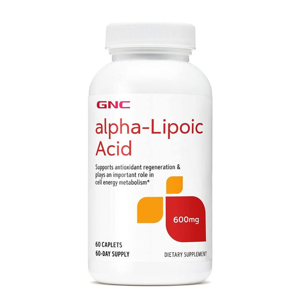 GNC Alpha Lipoic Acid 600mg, 60 Ct - My Vitamin Store