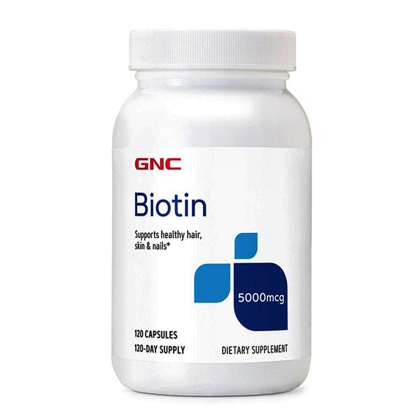 GNC Biotin 5000mcg, 120 Ct - My Vitamin Store