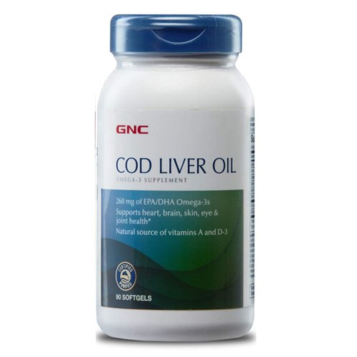 GNC Cod Liver Oil, 90 Ct - My Vitamin Store
