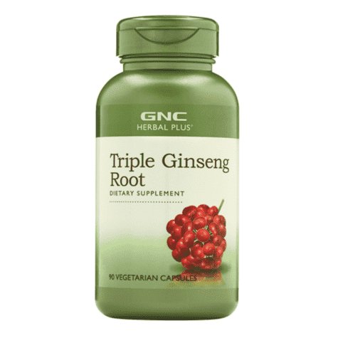 GNC Herbal Plus Triple Ginseng Root, 90 Ct - My Vitamin Store