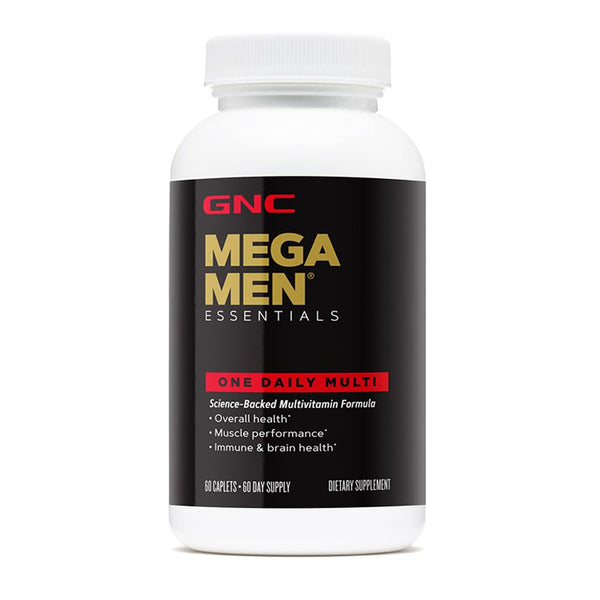 GNC Mega Men Essentials One Daily Multi, 60 Ct - My Vitamin Store