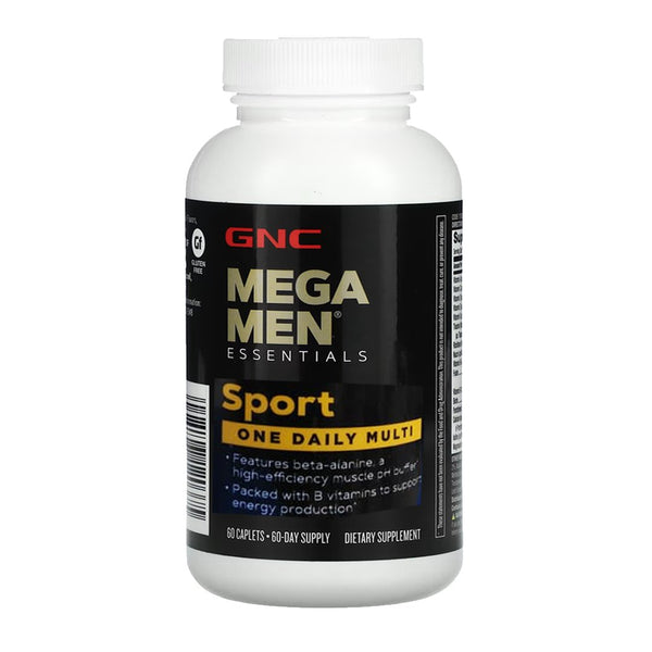 GNC Mega Men Essentials Sport One Daily Multi, 60 Ct - My Vitamin Store