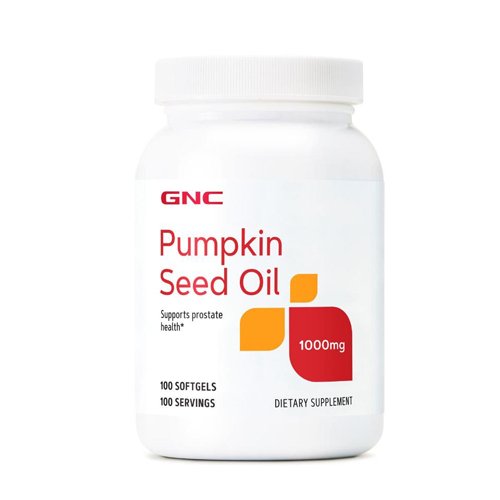 GNC Pumpkin Seed Oil 1000mg, 100 Ct - My Vitamin Store