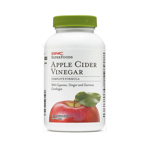 GNC SuperFoods Apple Cider Vinegar, 120 Ct - My Vitamin Store